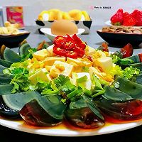 #刘畊宏女孩减脂饮食#皮蛋豆腐的做法图解15
