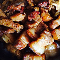 电饭煲，豆干焖花肉的做法图解5