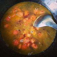 入冬来碗西红柿牛肉疙瘩汤如何的做法图解4