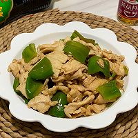 青椒炒鸡肉片的做法图解18