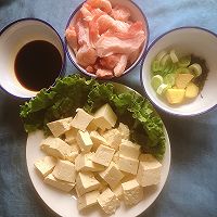 #舌尖上的乡村同款美食#五花肉炖白菜豆腐的做法图解3