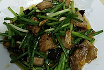 韭菜苔回锅肉的做法