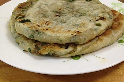 韭菜肉饼