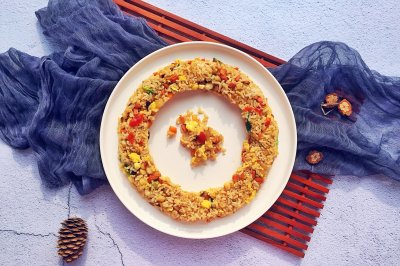 花环蛋炒饭