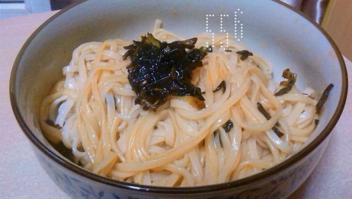 一人食——葱油拌面(宿舍版)