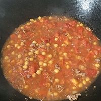 肉酱茄汁烩鹰咀豆的做法图解9