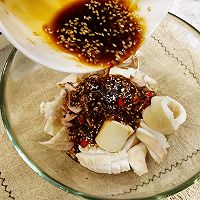 #味达美·名厨汁味正当夏#减脂瘦身美食～冰镇凉拌鱿鱼的做法图解7