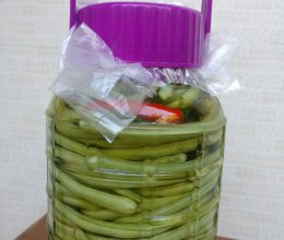 自制酸豆角的做法