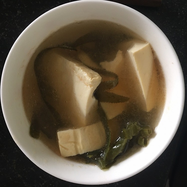 极简味增汤的做法
