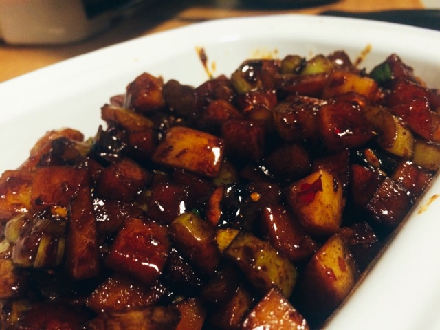 辣子西芹土豆丁的做法图解4