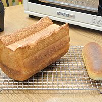 #带着美食出去浪# 淡奶油牛奶吐司的做法图解17