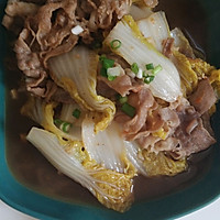 肥牛娃娃菜的做法图解4