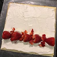 草莓蛋糕卷的做法图解16