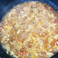 番茄菌菇蛋汤莜面鱼鱼的做法图解12
