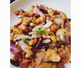 辣子鸡丁……土豆的做法