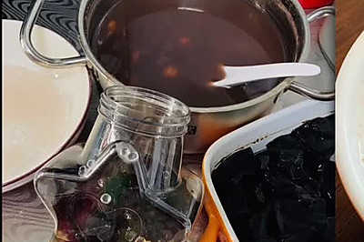 椰汁红豆西米露