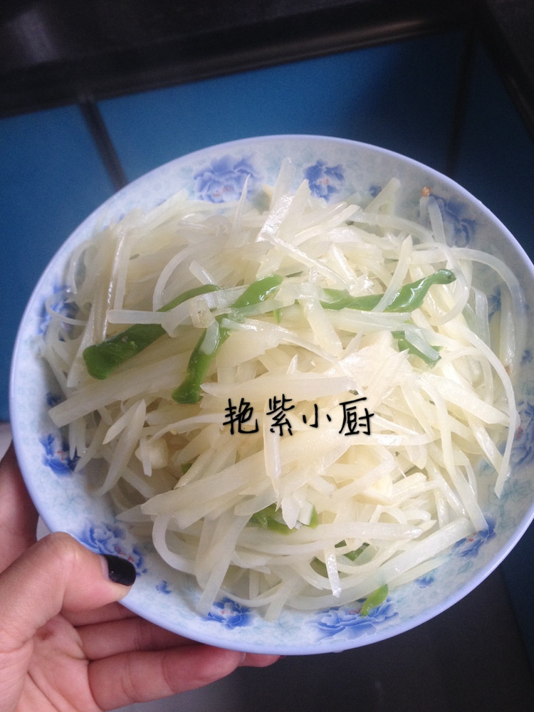 酸辣土豆丝的做法
