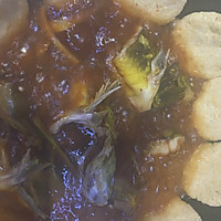 #豪吉川香美味#童年回忆：红焖黄骨鱼锅贴的做法图解7