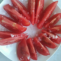 糖拌西红柿的做法图解3