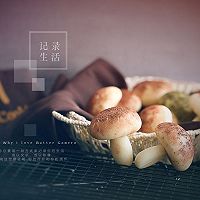 蘑菇豆沙包的做法图解14