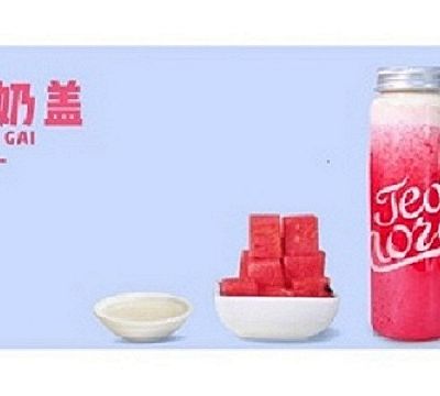 夏日清爽奶茶教程：西瓜汁怎么做？西瓜奶盖的做法