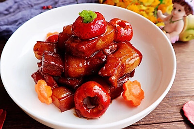 不加一滴油—山楂红烧肉