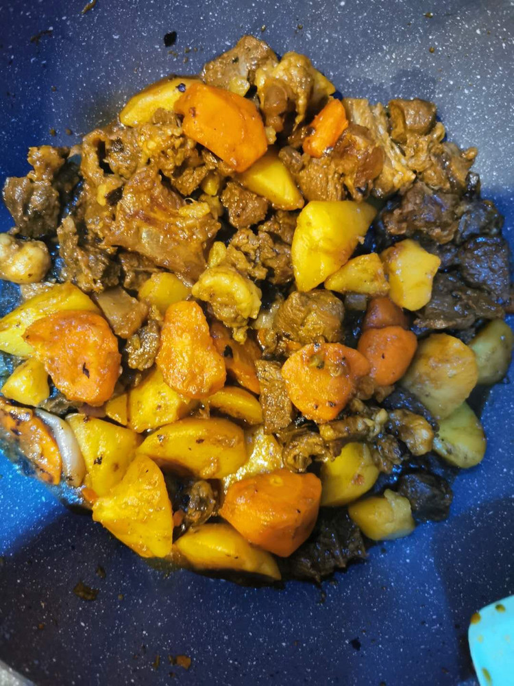无油版牛肉炖土豆的做法