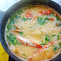 螃蟹大虾海鲜粥的做法图解9