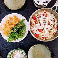 #吃出健康，解决假胖#煎锅芝士焗饭的做法图解11