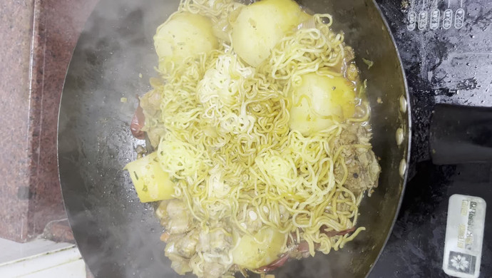 排骨萝卜蒸面