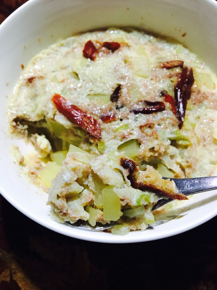 土豆香蒸虾酱的做法