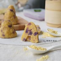 玉米紫薯和豆渣【粗粮窝窝头】的做法图解10