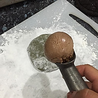抹茶巧克力冰淇淋滚雪球的做法图解4