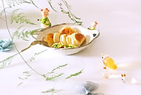 芹菜鸡蛋馅盒子#kitchenAid的美食故事#的做法