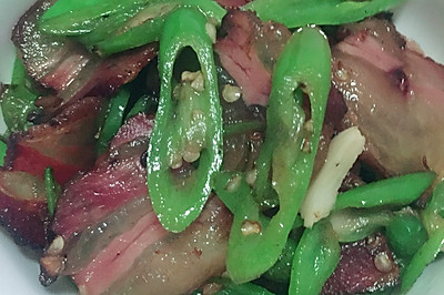 青椒炒腊肉