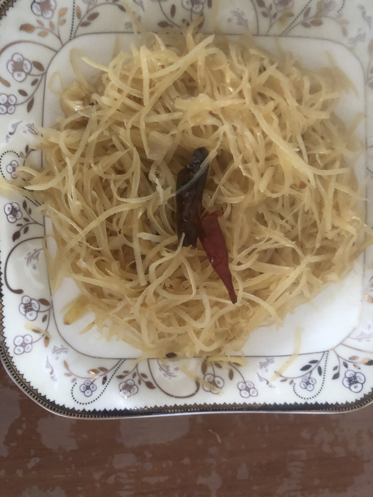 土豆丝的做法