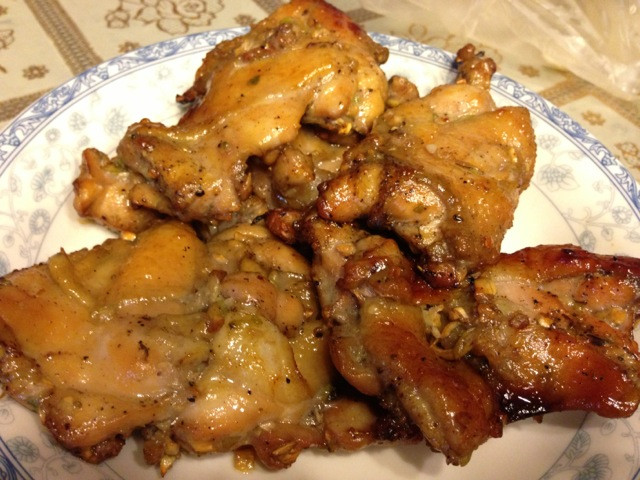 蜜汁烤鸡腿排的做法