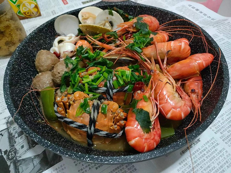 海鲜大杂烩的做法