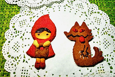 小红帽和大灰狼饼干