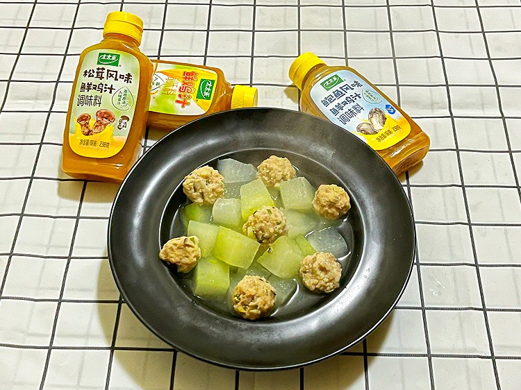 肉丸冬瓜汤的做法