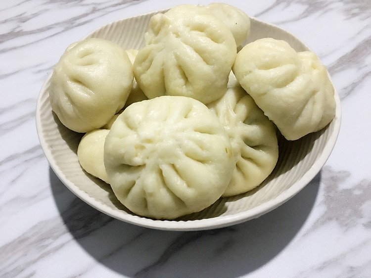 梅干菜肉包的做法