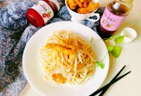 #丘比小能手料理课堂#快速吃冷面丘比的做法