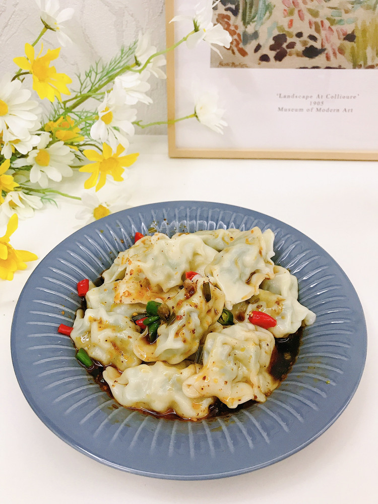 荠菜饺子的做法