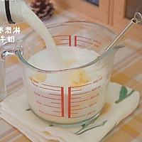 不用刨冰器也能做的桃桃甘露冰麻薯的做法图解1
