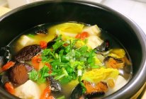 #轻食季怎么吃#鲜汤海参杂蔬锅的做法