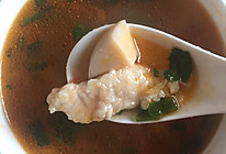 快手靓汤—西红柿杏鲍菇肉片汤的做法
