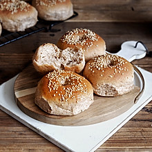 红糖全麦面包（波兰种）#挚爱烘焙·你就是MOF#