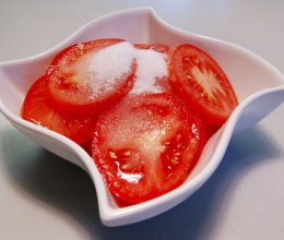 减肥营养食品-凉拌西红柿的做法