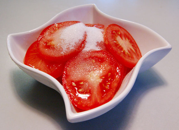 减肥营养食品-凉拌西红柿