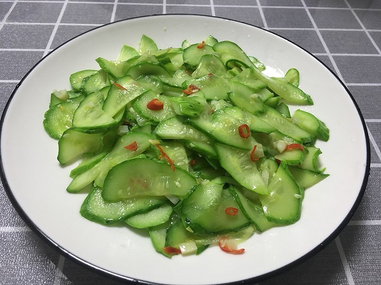 炝黄瓜的做法